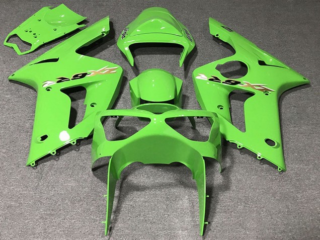 Carenados Moto Kawasaki ZX6R 2003-2004 - Verde Claro