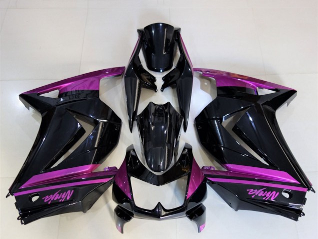 Carenados Moto Kawasaki Ninja 250 2008-2012 - Negro Brillante Púrpura