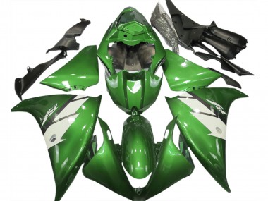 Carenados Moto Yamaha R1 2012-2014 - Verde Blanco