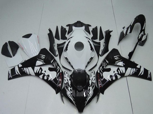 Carenados ABS Honda CBR1000RR 2008-2011 - Blanco Negro Brillante