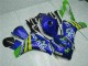 Carenados Moto Honda CBR1000RR 2008-2011 - Azul Amarillo Verde MoviStar Castrol