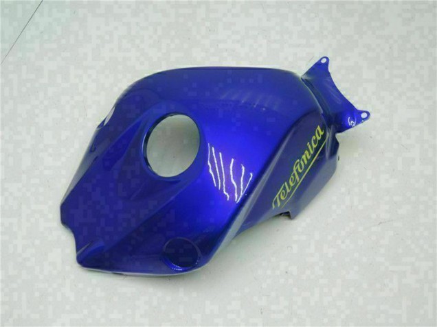 Carenados Moto Honda CBR1000RR 2008-2011 - Azul Amarillo Verde MoviStar Castrol