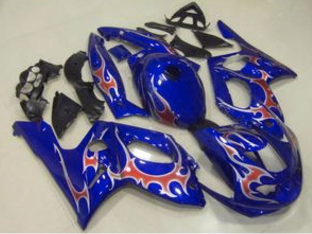 Carenados Moto Yamaha YZF600R Thundercat 1996-2007 - Azul Rojo