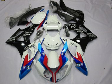Kit Carenados Moto BMW S1000RR 2009-2014 - Blanco Rojo Azul Negro Brillante