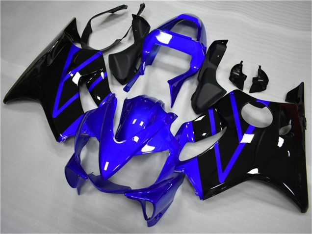 Carenado Moto Honda CBR600 F4i 2001-2003 - Azul Negro Brillante