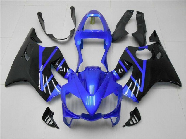 Carenado Moto Honda CBR600 F4i 2001-2003 - Azul Negro Brillante