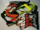 Carenados Moto Honda CBR600 F4i 2001-2003 - Amarillo Naranja Negro Brillante Rossi 46