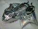 Carenado Moto Honda CBR1100XX Blackbird 1996-2007 - Plata Negro Llama