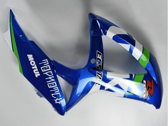 Carenados Moto Suzuki GSXR 600/750 2008-2010 - Azul Blanco Verde Negro