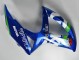 Carenados Moto Suzuki GSXR 600/750 2008-2010 - Azul Blanco Verde Negro