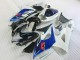 Kits Carenado Moto Suzuki GSXR 1000 2005-2006 - Blanco Azul Negro Brillante