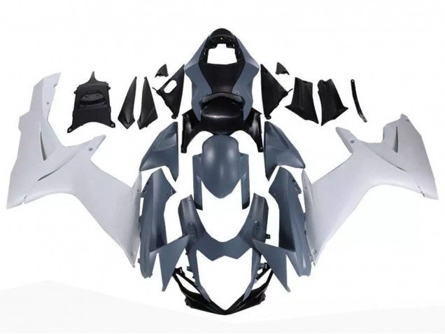 Carenados Moto Suzuki GSXR 600 / GSXR 750 2011-2024 - Nardo Gris Blanco