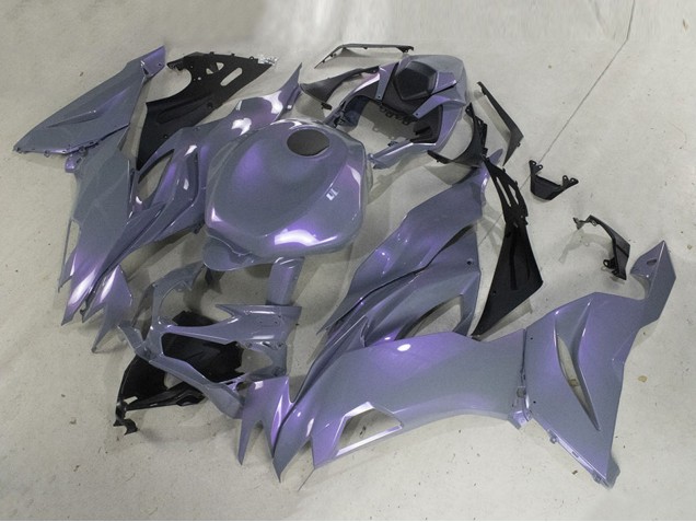 Carenados Moto Kawasaki ZX6R 2019-2022 - Camaleón Gris Dazz Púrpura Perla
