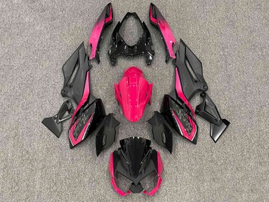 Carenados Moto Kawasaki Z400 2018-2024 - Negro Mate Bright Rosa