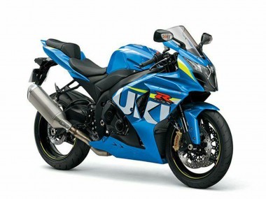 Kits Carenado Moto Suzuki GSXR 1000 2009-2016 - Azul Verde Blanco