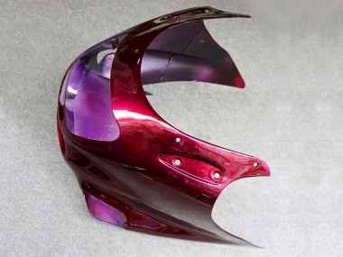 Carenado Moto Kawasaki ZZR1100 1993-2003 - Rojo Oscuro