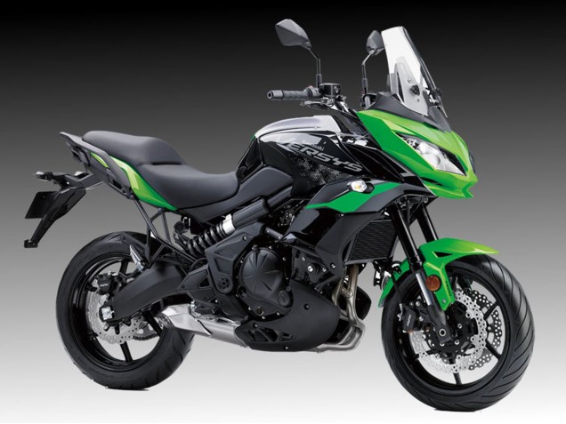 Carenados Moto Kawasaki Versys 650 2015-2021 - Verde Negro VERSYS