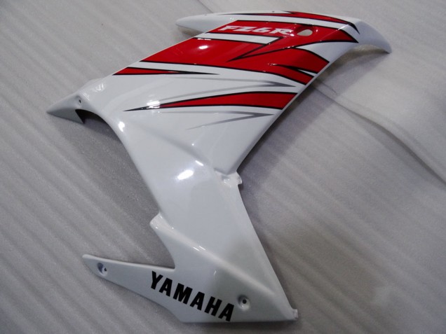 Carenados Moto Yamaha FZ6R 2009-2015 - Blanco Rojo Negro