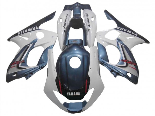 Carenados Moto Yamaha YZF600R Thundercat 1996-2007 - Azul Oscuro Blanco