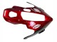 Carenados Moto Yamaha YZF 1000R Thunderace 1997-2007 - Negro Rojo Oscuro Llama