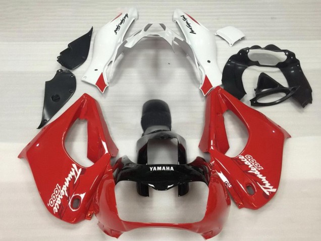 Carenado Moto Yamaha YZF 1000R Thunderace 1997-2007 - Rojo Negro Blanco Thunderace