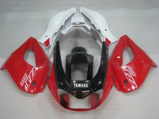 Carenados Moto Yamaha YZF 1000R Thunderace 1997-2007 - Blanco Rojo