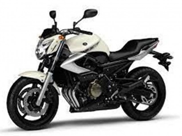 Carenados Moto Yamaha XJ6 2009-2012 - Blanco Plata Negro