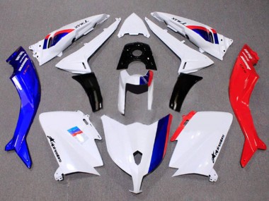 Carenado Moto Yamaha TMAX530 2012-2014 - Blanco Rojo Azul
