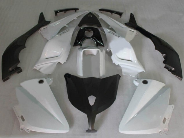 Carenados Moto Yamaha TMAX530 2012-2014 - Blanco Negro Brillante