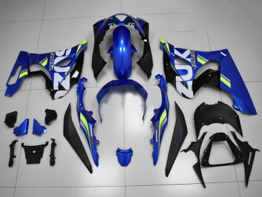 Carenados Moto Suzuki GSXR 1000 2017-2024 - Azul Blanco Verde