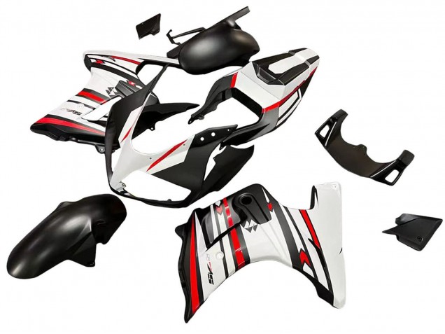 Carenados Moto Suzuki SV650 2003-2013 - Blanco Rojo Negro