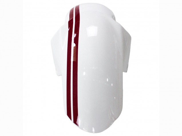 Carenados Moto Suzuki SV650 2003-2013 - Blanco Rojo Oscuro Línea