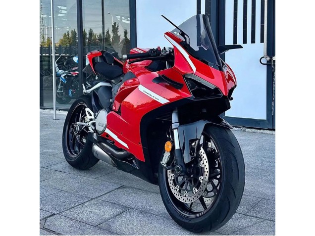 Carenados Moto Ducati Panigale V2 2020-2024 - Rojo Blanco