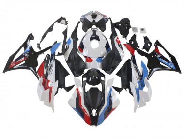 Carenados Moto BMW S1000RR 2023-2024 - Blanco Azul Rojo Negro Mate