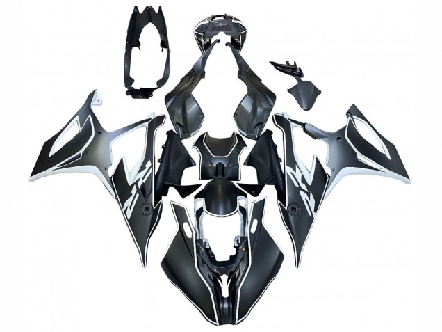 Carenados Moto BMW S1000RR 2019-2022 - Negro Blanco