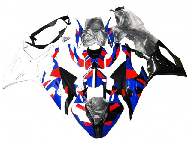 Carenados Moto BMW S1000RR 2019-2022 - Azul Rojo Blanco