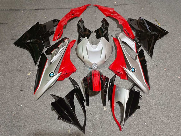 Carenados Moto BMW S1000RR 2019-2022 - Negro Plata Rojo
