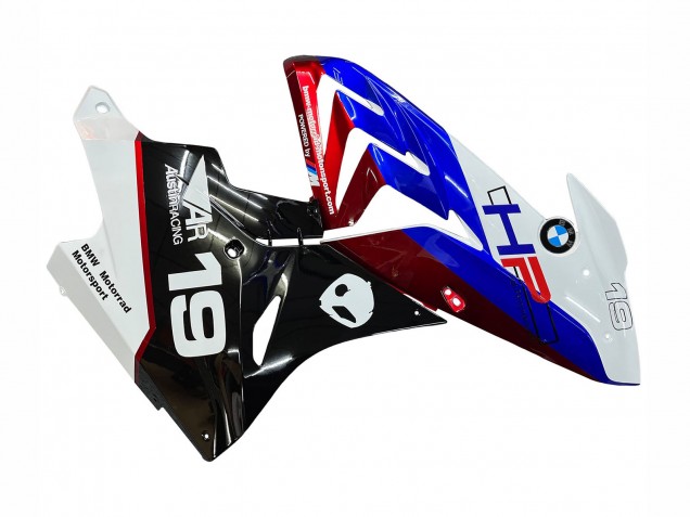 Carenados Moto BMW S1000RR 2017-2018 - Blanco Rojo Azul Negro