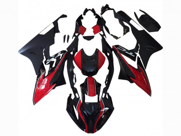 Carenados Moto BMW S1000RR 2015-2016 - Rojo Blanco Negro Mate