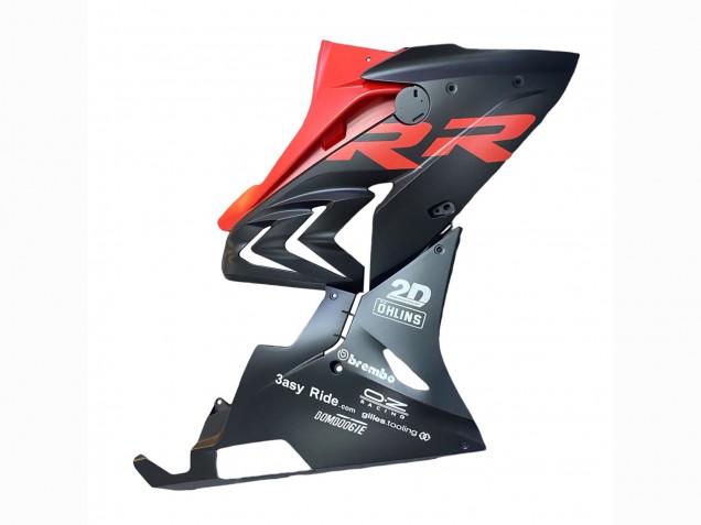 Carenados Moto BMW S1000RR 2015-2016 - Negro Mate Rojo
