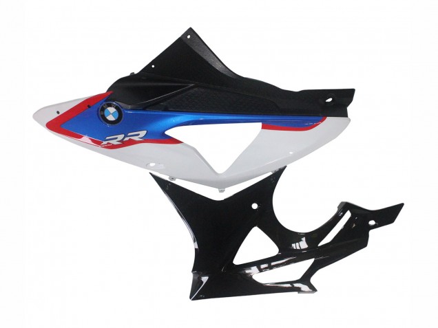 Carenados Moto BMW S1000RR 2009-2014 - Blanco Rojo Azul Negro Brillante HP Becker Carbon