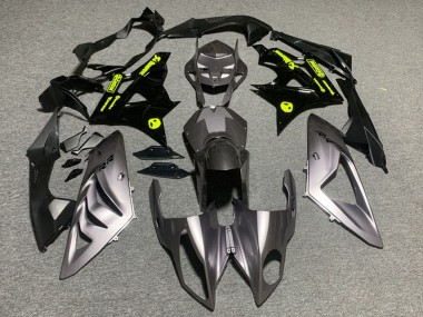Carenados Moto BMW S1000RR 2009-2014 - Plata Negro Brillante Verde