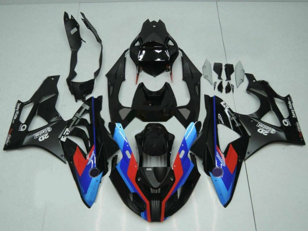 Carenados Moto BMW S1000RR 2009-2014 - Azul Rojo Negro Mate Castrol