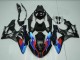 Carenados Moto BMW S1000RR 2009-2014 - Azul Rojo Negro Mate Castrol