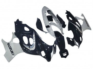 Carenado Moto Suzuki GSX600F/GSX750F 2004-2006 - Negro Brillante Gris
