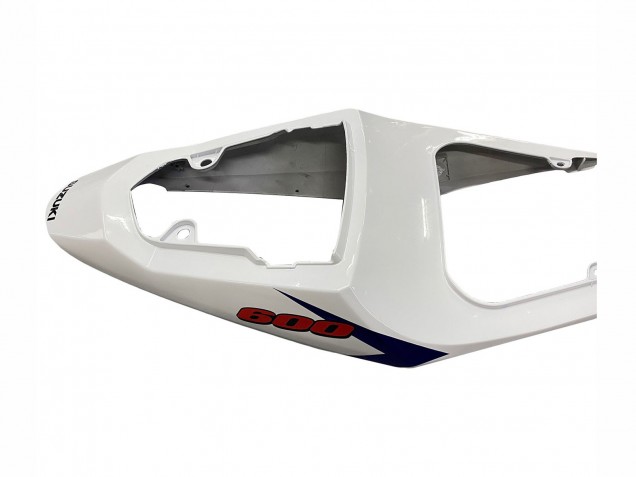 Kits Carenado Moto Suzuki GSXR 600 / GSXR 750 2004-2005 - Blanco Azul Negro Rojo
