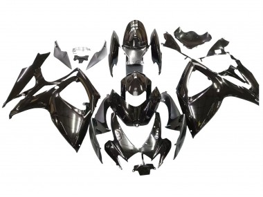 Carenados Moto Suzuki GSXR 600 / GSXR 750 2006-2007 - Negro Brillante