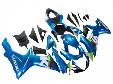 Carenados Moto Suzuki GSXR 600 / GSXR 750 2011-2024 - Azul Claro Verde Blanco Rojo