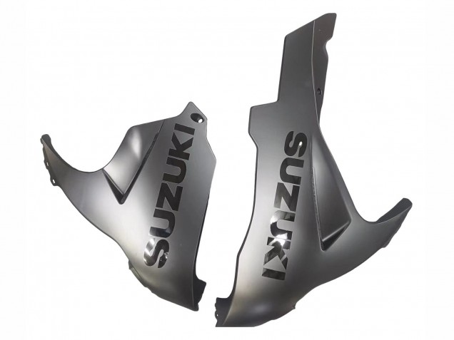 Carenados Moto Suzuki GSXR 600 / GSXR 750 2011-2024 - Negro Mate Negro Brillante Blanco Calcomanía