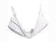 Carenado Moto Yamaha YZF R6 2003-2004 - Blanco Negro Brillante